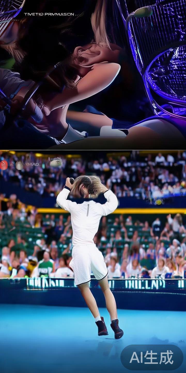 以去年举办的国际网球公开赛为例，平台详细报道了比赛